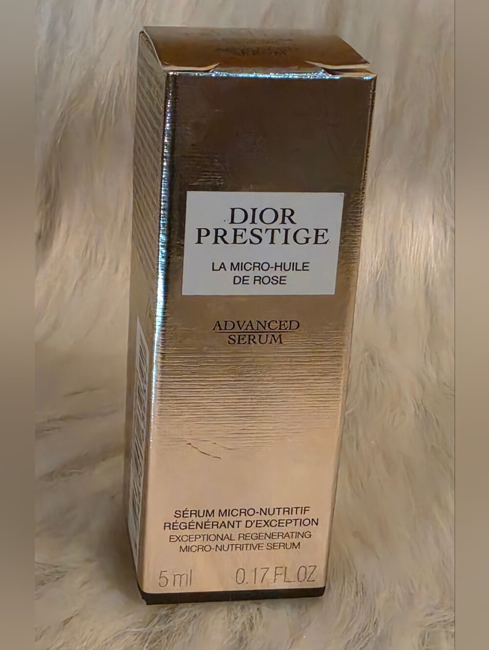 New Dior Prestige La Micro-Huile de Rose Advanced Serum 5ml / 0.17oz Travel Mini